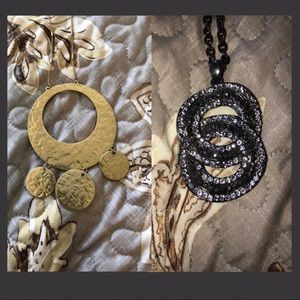 Pendant necklaces - set of 2